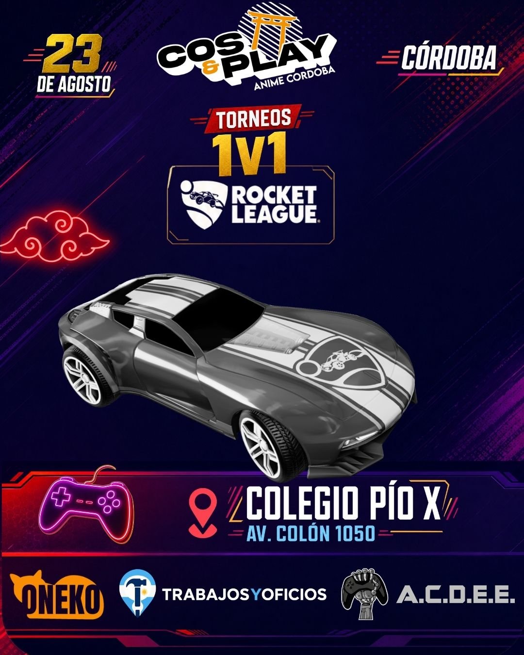 Inscripción a Rocket League 1v1